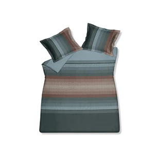 SABR20212 149 Vandyck dekbedovertrek Infinite Mirror Earth green 140x220cm