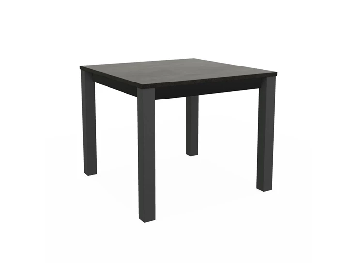 Tafel Verona Melamine tafelblad 90x90cm perfecta onderstel vierkant epoxy.jpg