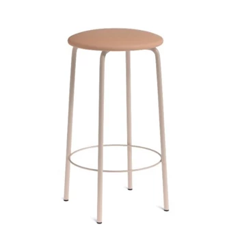 Barstoel BarNantes Pink M330 EP30 HT65 vooraanzicht.jpg