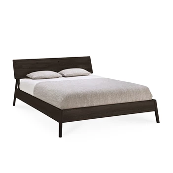Bedkader Oak Air Brown Bed Ethnicraft 51191.jpg