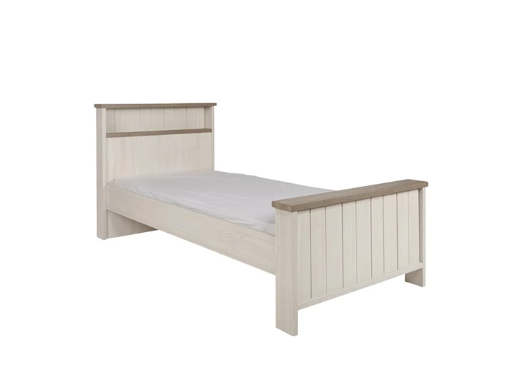 Bed York 1persoons hoog hoofdbord Meubar schuin voor.jpg