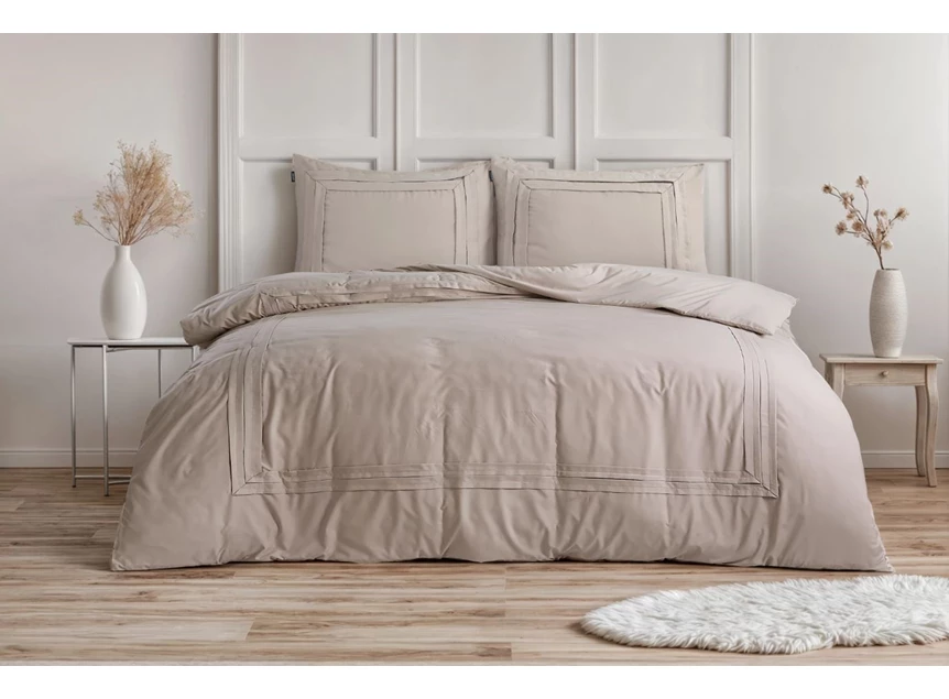 Tailored taupe- 200*200/220- sfeerbeeld