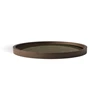 Zijkant Dienblad Moss Second Nature Round Valet Tray 20592 Ethnicraft