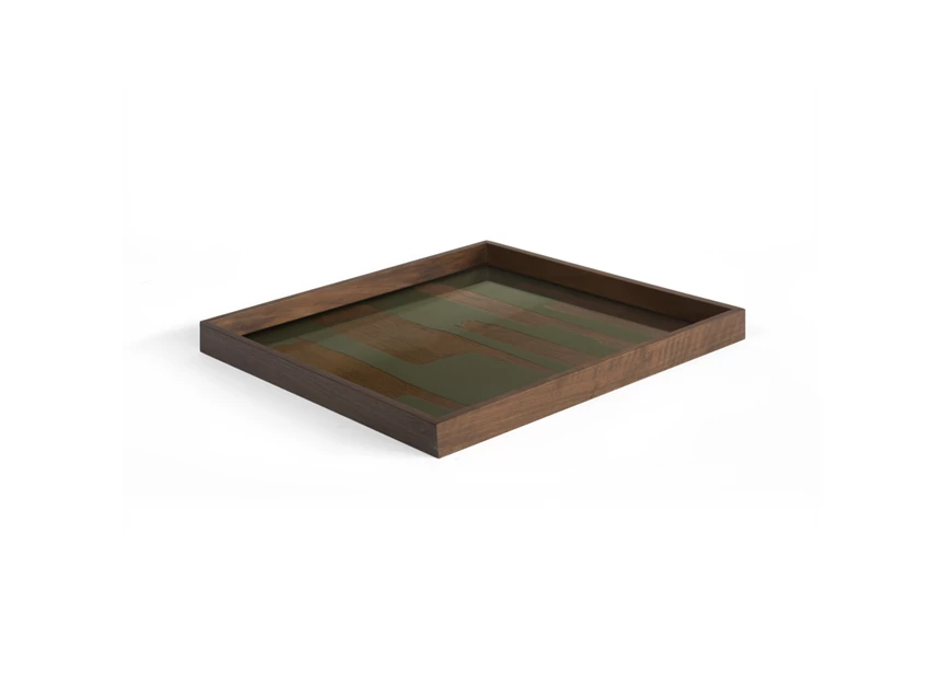 Zijkant Dienblad Moss Second Nature Square L Tray 20590 Ethnicraft