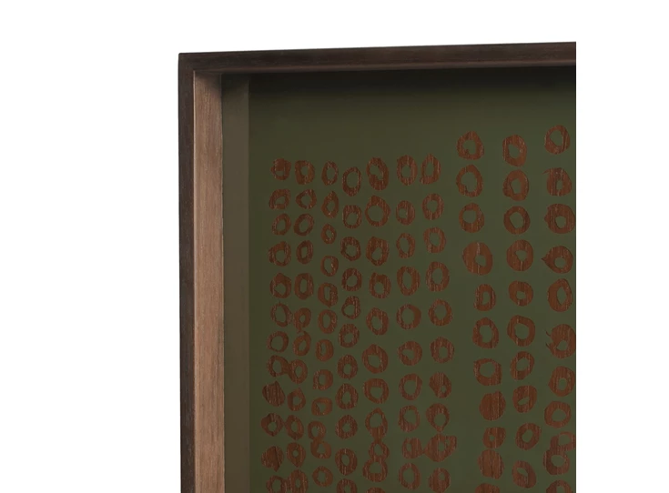 Zijde Dienblad Moss Second Nature Square S Tray 20589 Ethnicraft