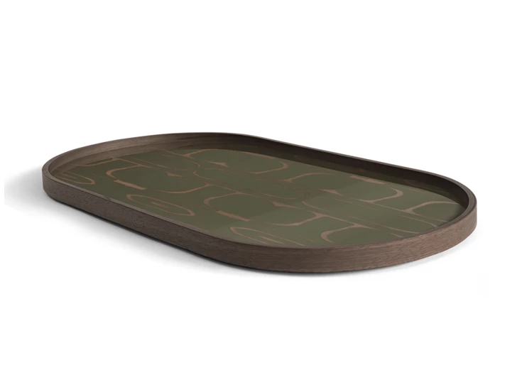 Zijkant Dienblad Moss Second Nature Oblong M Tray 20591 Ethnicraft