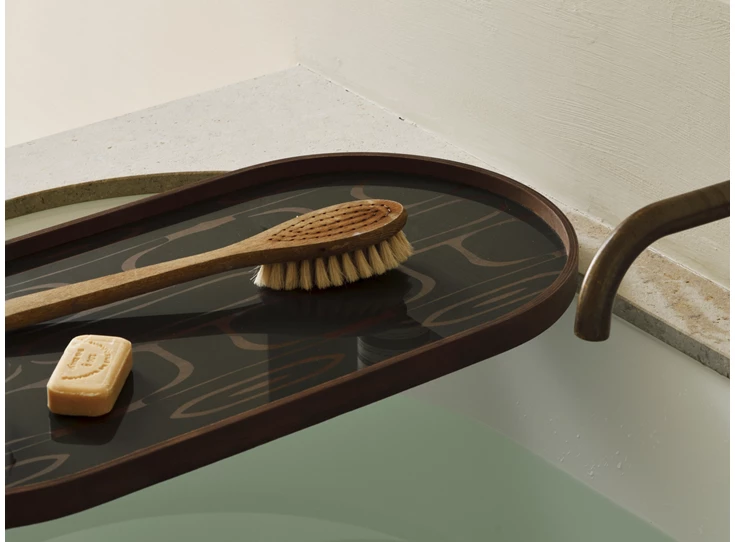 Inzoom Dienblad Moss Second Nature Oblong M Tray 20591 Ethnicraft