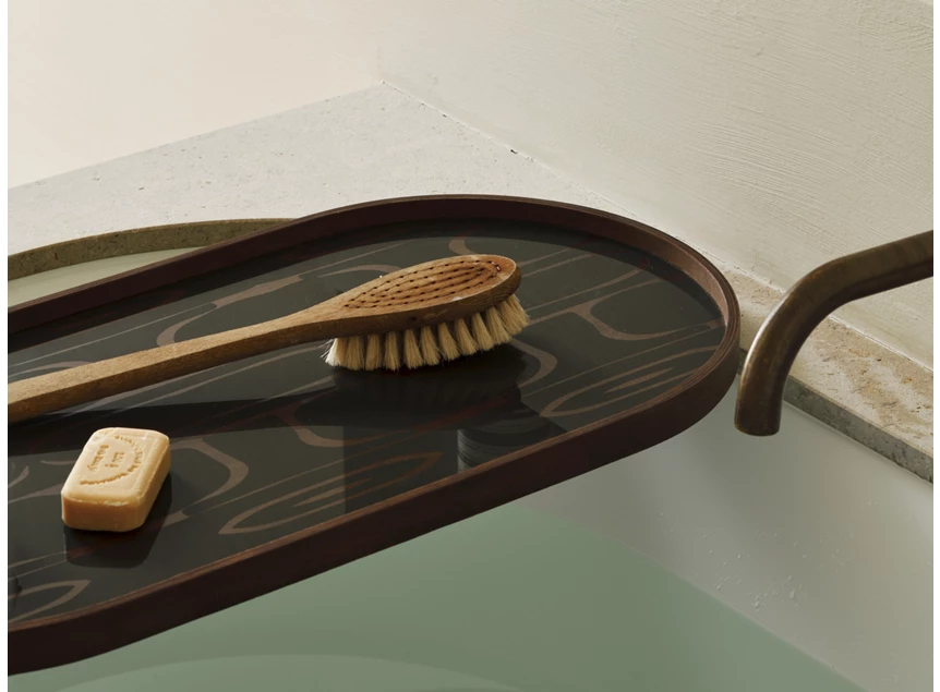 Inzoom Dienblad Moss Second Nature Oblong M Tray 20591 Ethnicraft