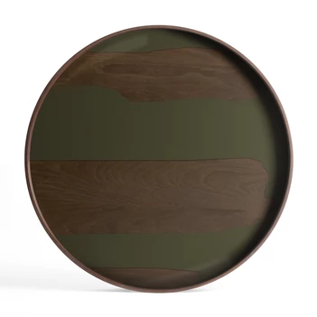 Dienblad Moss Second Nature Round L Tray 20587 Ethnicraft