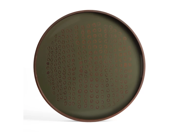 Dienblad Moss Second Nature Round S Tray 20585 Ethnicraft