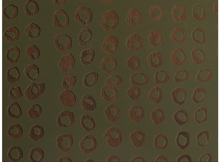 Detail Dienblad Moss Second Nature Round S Tray 20585 Ethnicraft