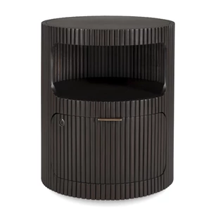 Front Ladekast Mahogany Boomerang Dark Brown Drawer Unit 35015 Ethnicraft