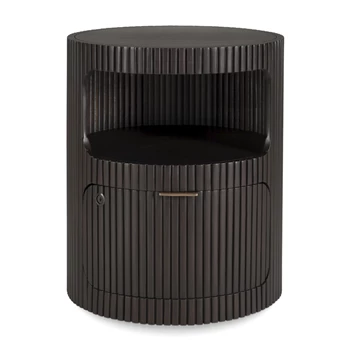 Front Ladekast Mahogany Boomerang Dark Brown Drawer Unit 35015 Ethnicraft