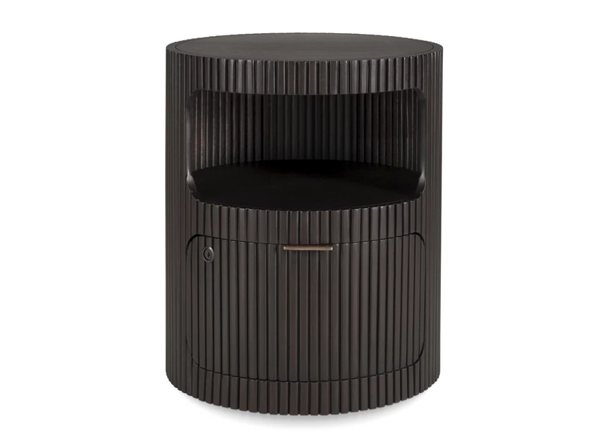 Front Ladekast Mahogany Boomerang Dark Brown Drawer Unit 35015 Ethnicraft