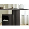 Inzoom Bureau Mahogany Boomerang Dark Brown Desk 35014 Ethnicraft