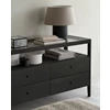 Sfeerfoto Commode Oak Spindle Black Dresser 51240 Ethnicraft