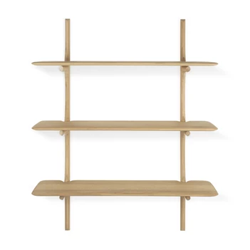 Wandrek Oak Pi Wall Shelf 51337 Ethnicraft