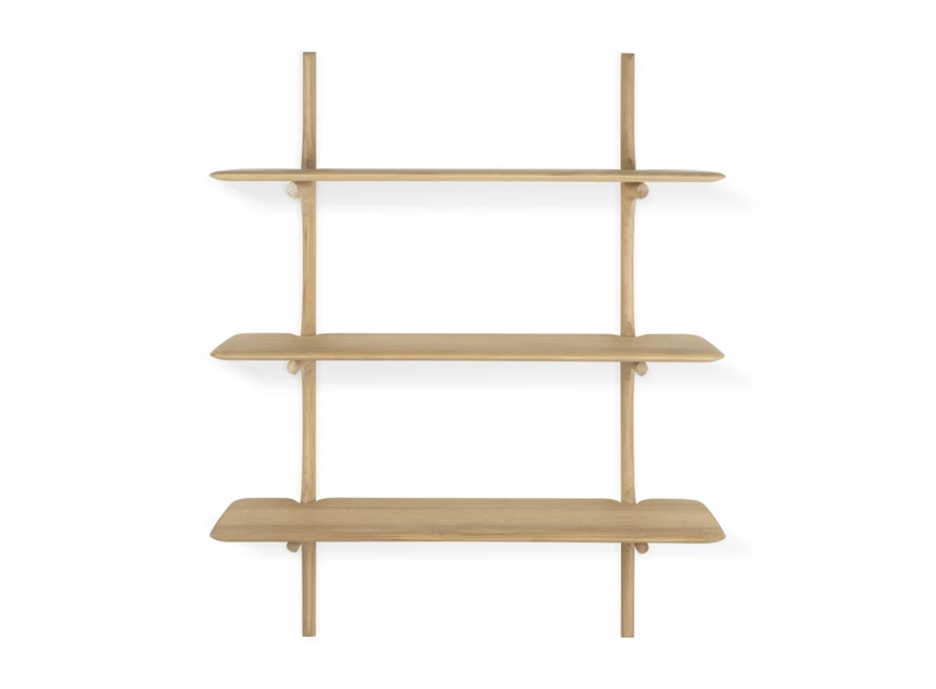 Wandrek Oak Pi Wall Shelf 51337 Ethnicraft
