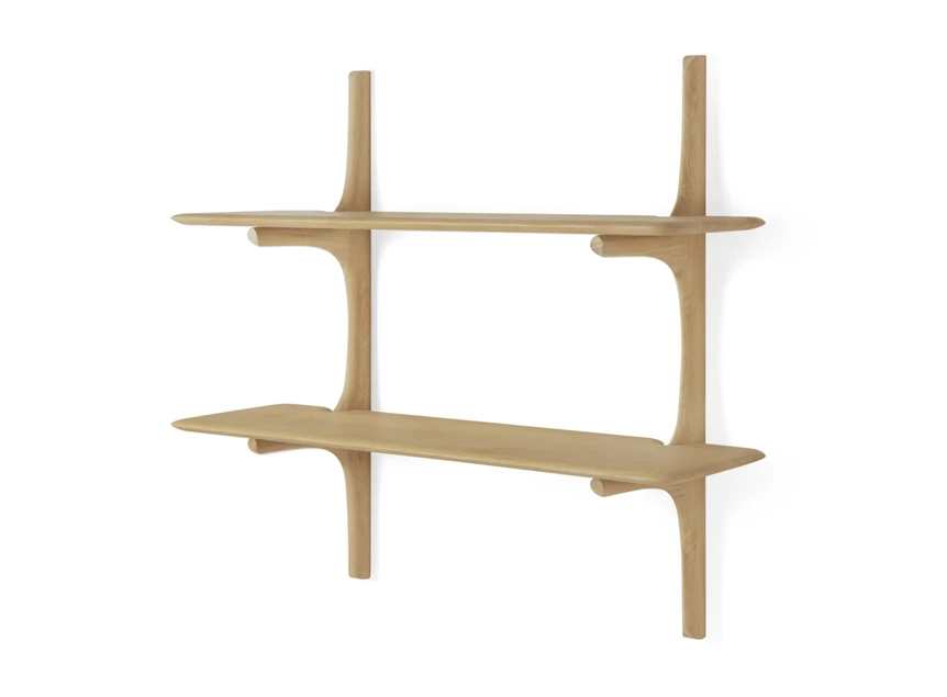 Zijkant Wandrek Oak Pi Wall Shelf 51336 Ethnicraft