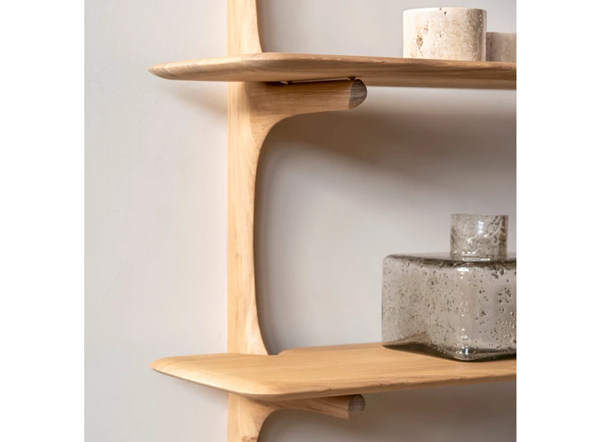 Sfeerfoto Wandrek Oak Pi Wall Shelf 51336 Ethnicraft