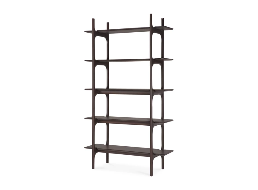 Rek Mahogany Pi Dark Brown Rack 35061 Ethnicraft