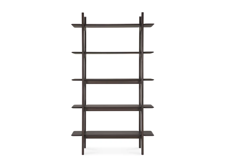 Front Rek Mahogany Pi Dark Brown Rack 35061 Ethnicraft