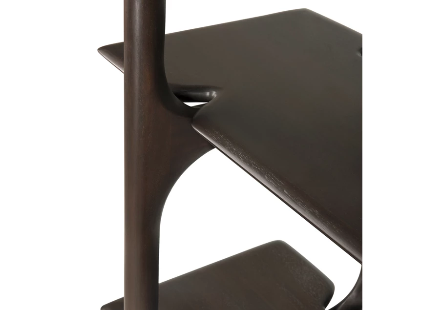 Legplank Rek Mahogany Pi Dark Brown Rack 35061 Ethnicraft