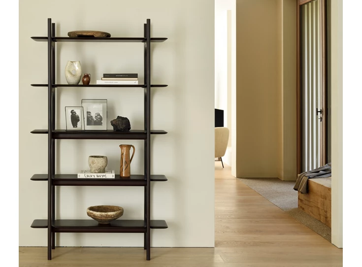 Sfeerfoto Rek Mahogany Pi Dark Brown Rack 35061 Ethnicraft