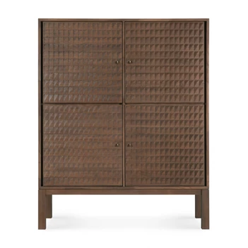 Barkast Teak Sono Light Brown Cupboard 15349 Ethnicraft