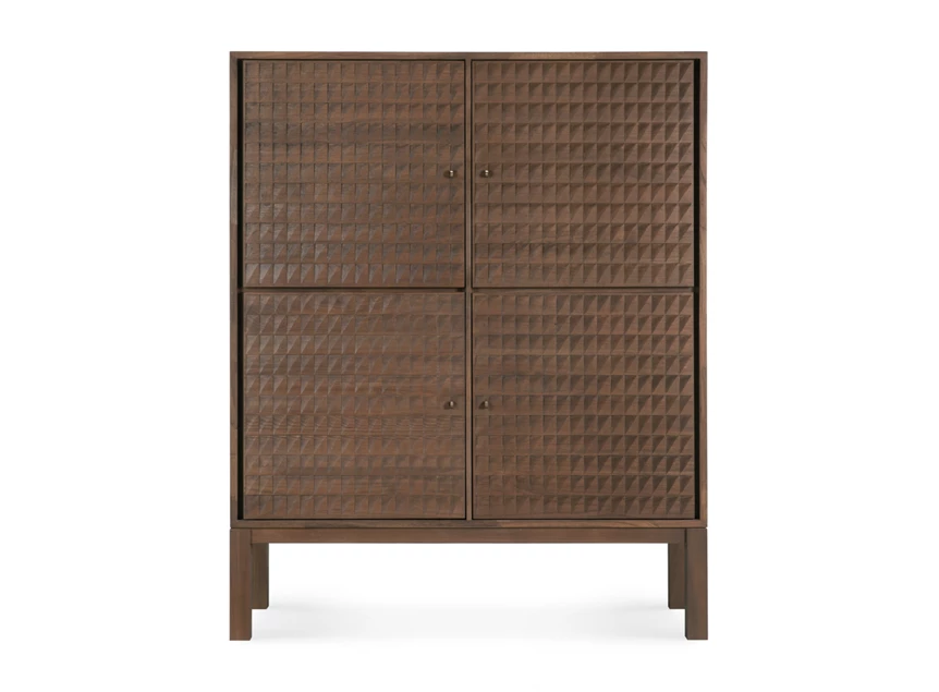 Barkast Teak Sono Light Brown Cupboard 15349 Ethnicraft