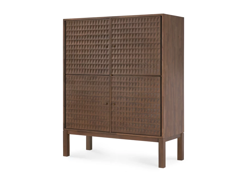 Zijkant Barkast Teak Sono Light Brown Cupboard 15349 Ethnicraft