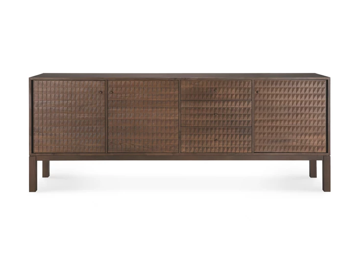 Dressoir Teak Sono Light Brown Cupboard 15347 Ethnicraft