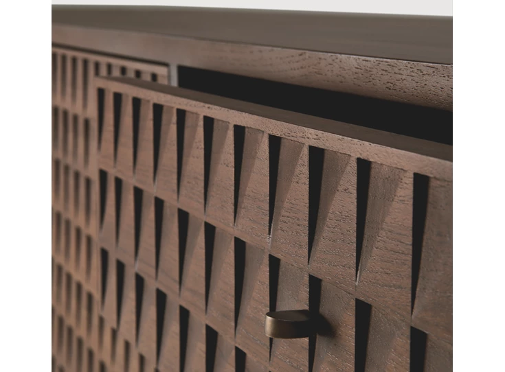 Lade open Dressoir Teak Sono Light Brown Cupboard 15347 Ethnicraft