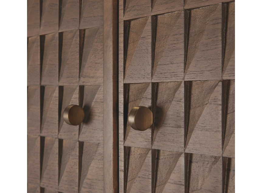 Detail Dressoir Teak Sono Light Brown Cupboard 15347 Ethnicraft