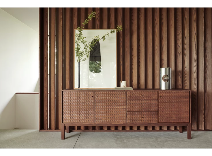 Sfeerfoto Dressoir Teak Sono Light Brown Cupboard 15347 Ethnicraft