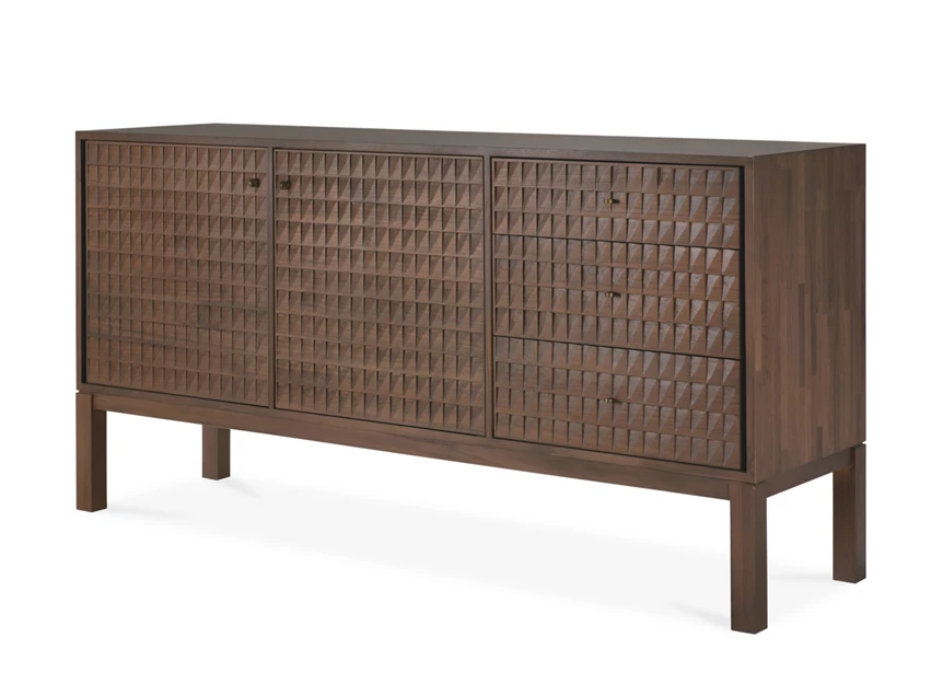 Zijkant Dressoir Teak Sono Light Brown Cupboard 15346 Ethnicraft