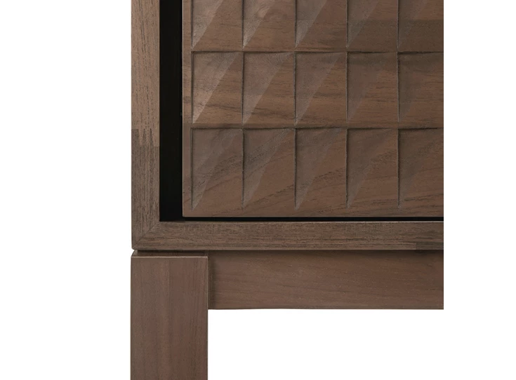 Onderkant Dressoir Teak Sono Light Brown Cupboard 15346 Ethnicraft