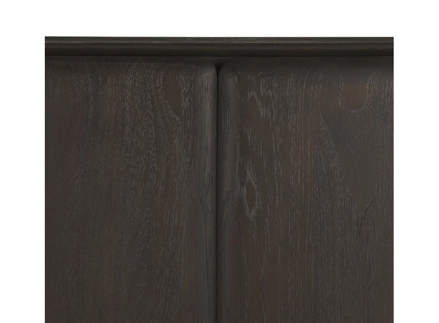 Front Dressoir Teak Pi Dark Brown Sideboards 11573 Ethnicraft