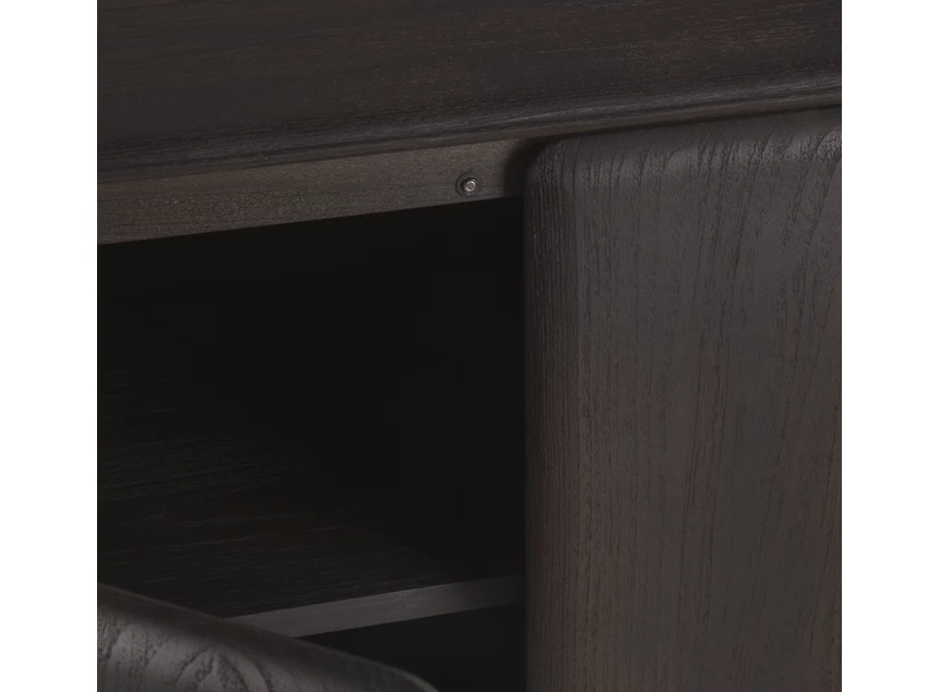 Push systeem Dressoir Teak Pi Dark Brown Sideboards 11572 Ethnicraft