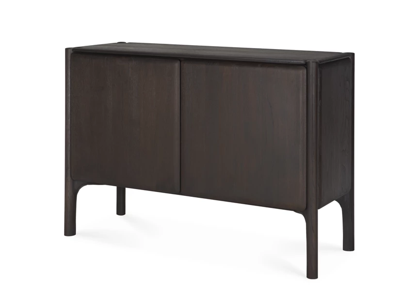 Zijkant Dressoir Teak Pi Dark Brown Sideboards 11571 Ethnicraft