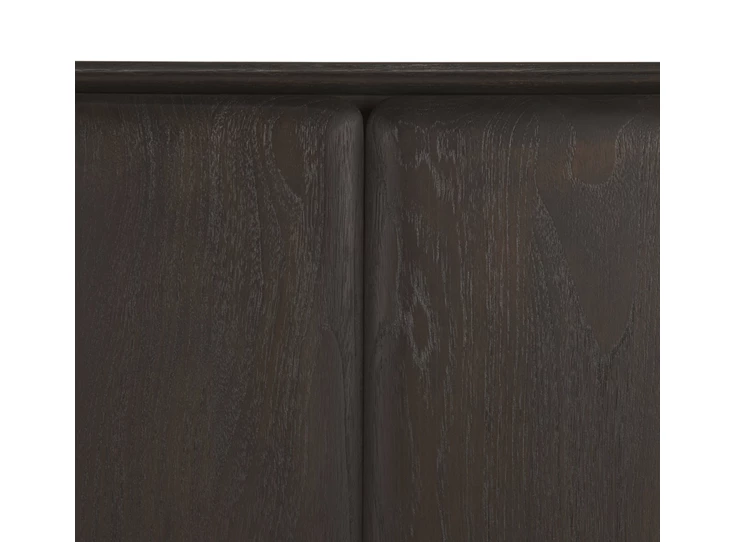 Front Dressoir Teak Pi Dark Brown Sideboards 11571 Ethnicraft