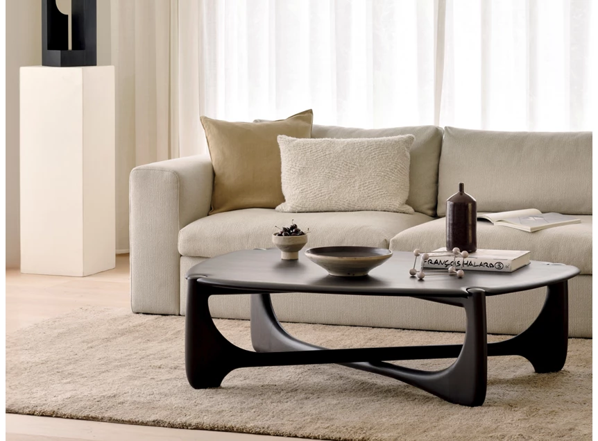 Sfeerfoto Zitbank Mellow Sofa 2,5 seater Off White Eco fabric 20065 Ethnicraft