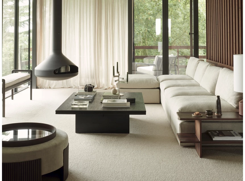 Sfeerfoto Bank Mahogany Jack Dark Brown Bench Frame 35117 Ethnicraft