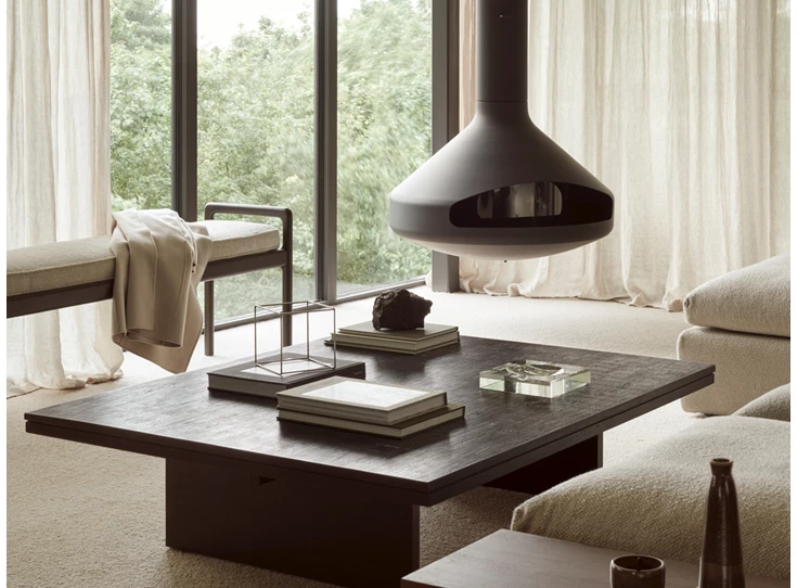 Inzoom Bank Mahogany Jack Dark Brown Bench Frame 35117 Ethnicraft