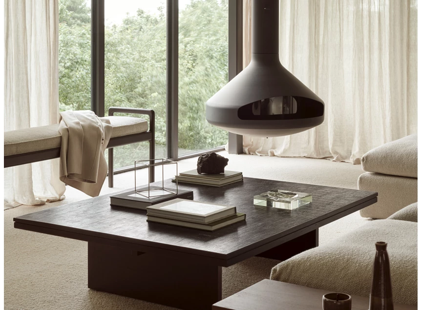 Inzoom Bank Mahogany Jack Dark Brown Bench Frame 35117 Ethnicraft