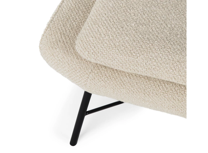 Bovenkant Voetenbank Barrow Footstool Off White Fabric 20179 Ethnicraft