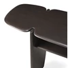 Zijde Muurtafel Mahogany Pi Dark Brown Console 35060 Ethnicraft