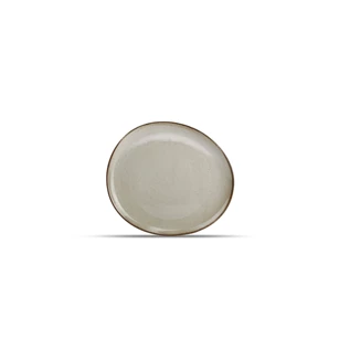 Ceres plat bord- grijs- 21x18,5xh2cm
