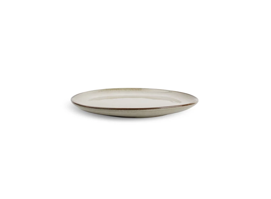 Ceres plat bord- grijs- 21x18,5xh2cm- plat