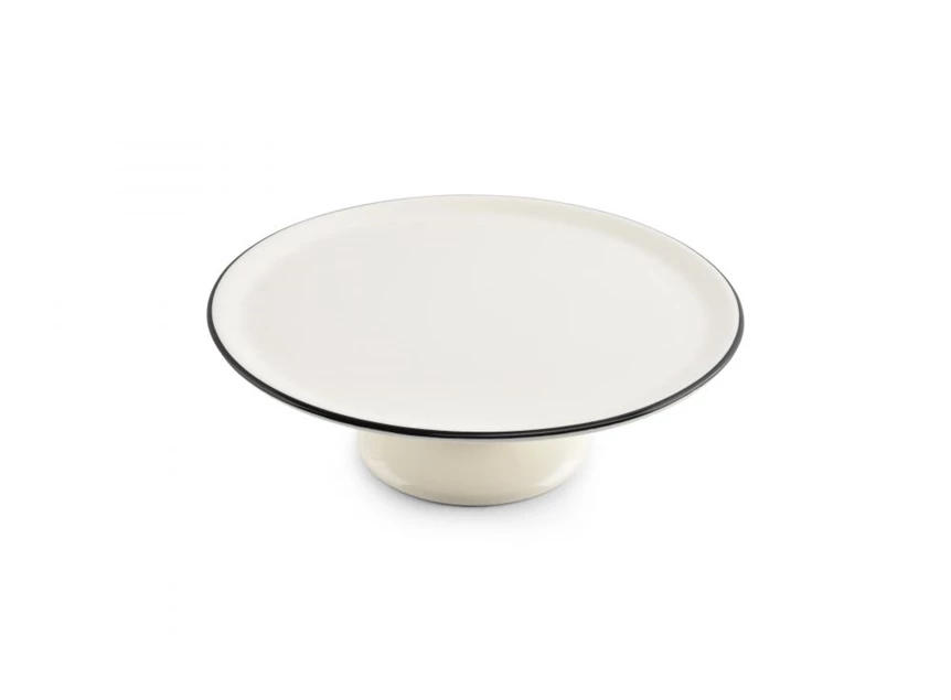Nero taartplateau- wit- Ø31xh10,5cm- bovenkant